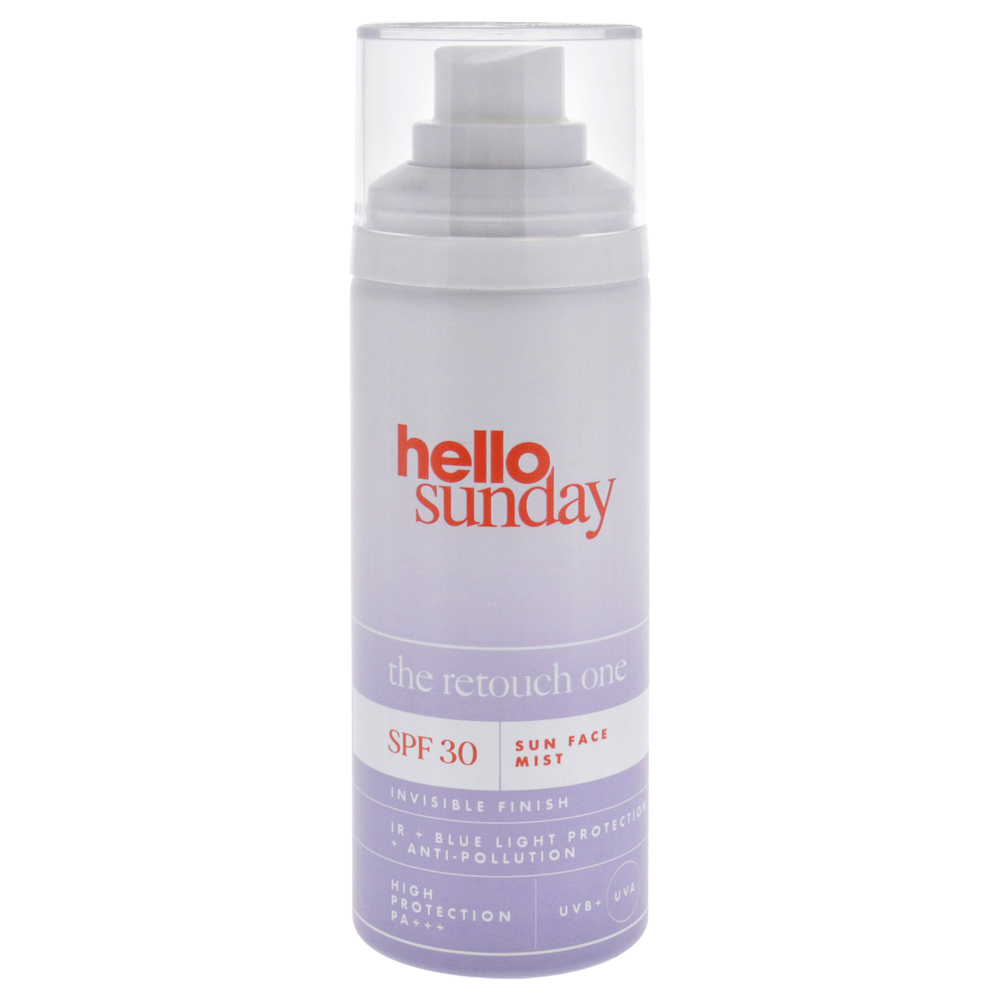 The Retouch One Sun Face Mist SPF 30 PA Plus by Hello Sunday 2.54 oz Mist